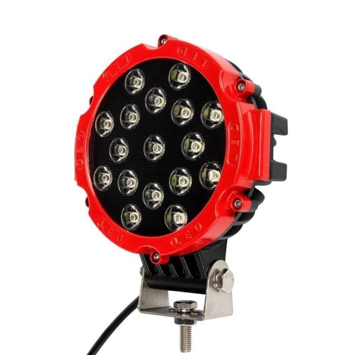 Farol LED 51W c/ acessórios de montagem