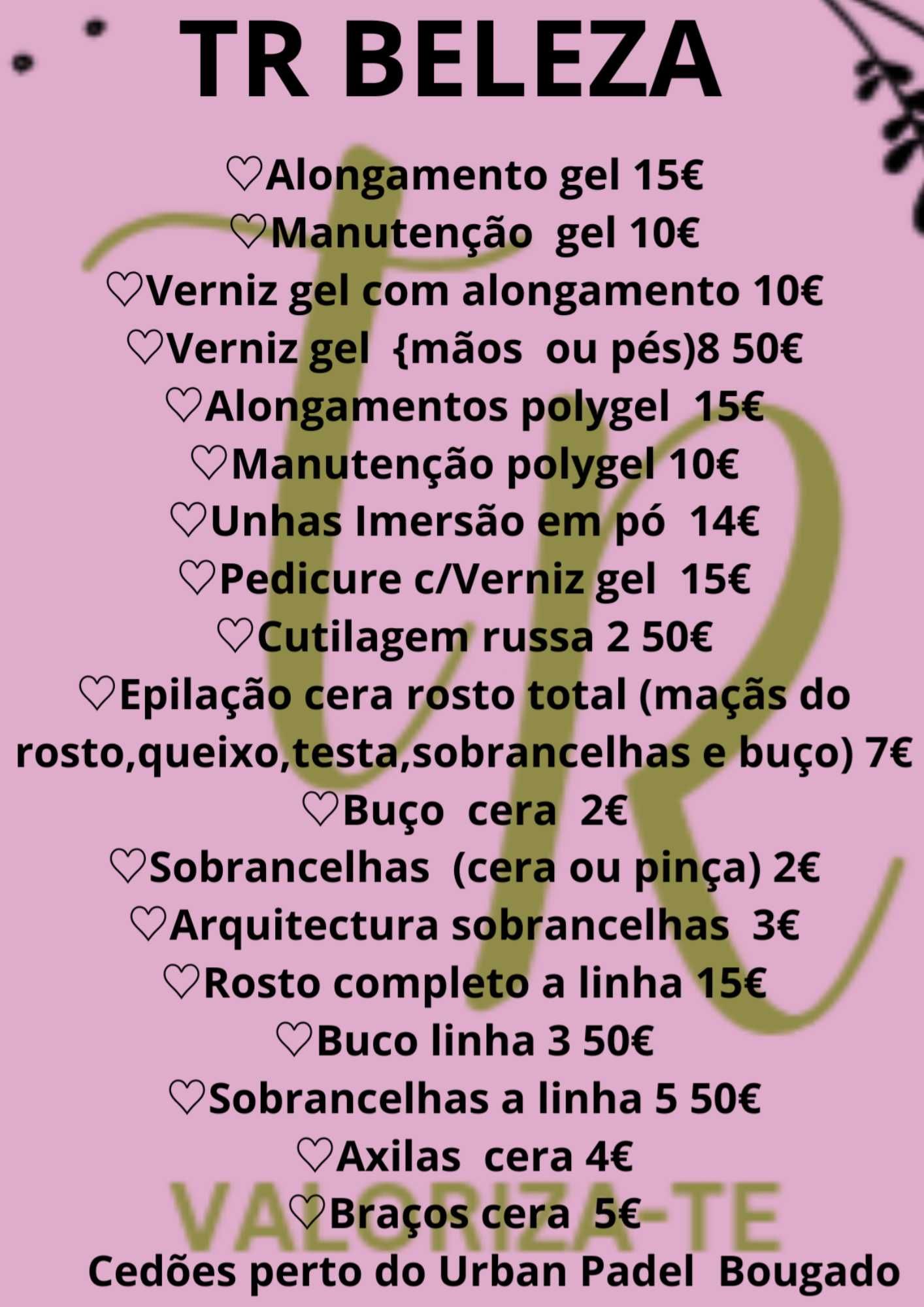 Unhas gel estética