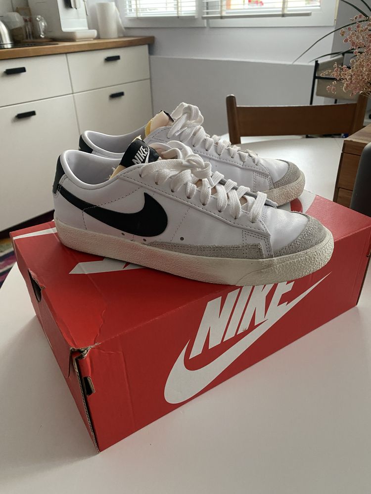 Tampki Blazer, nike, damskie, białe, 39