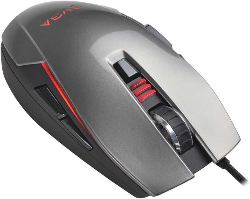 Rato EVGA Gaming Torq X5L Preto 8200 DPI