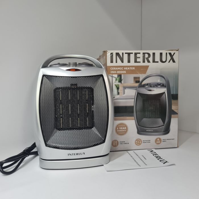 Дуйчик, обігрівач, обогреватель, поворотний, Interlux INH-8000S, 20 м2