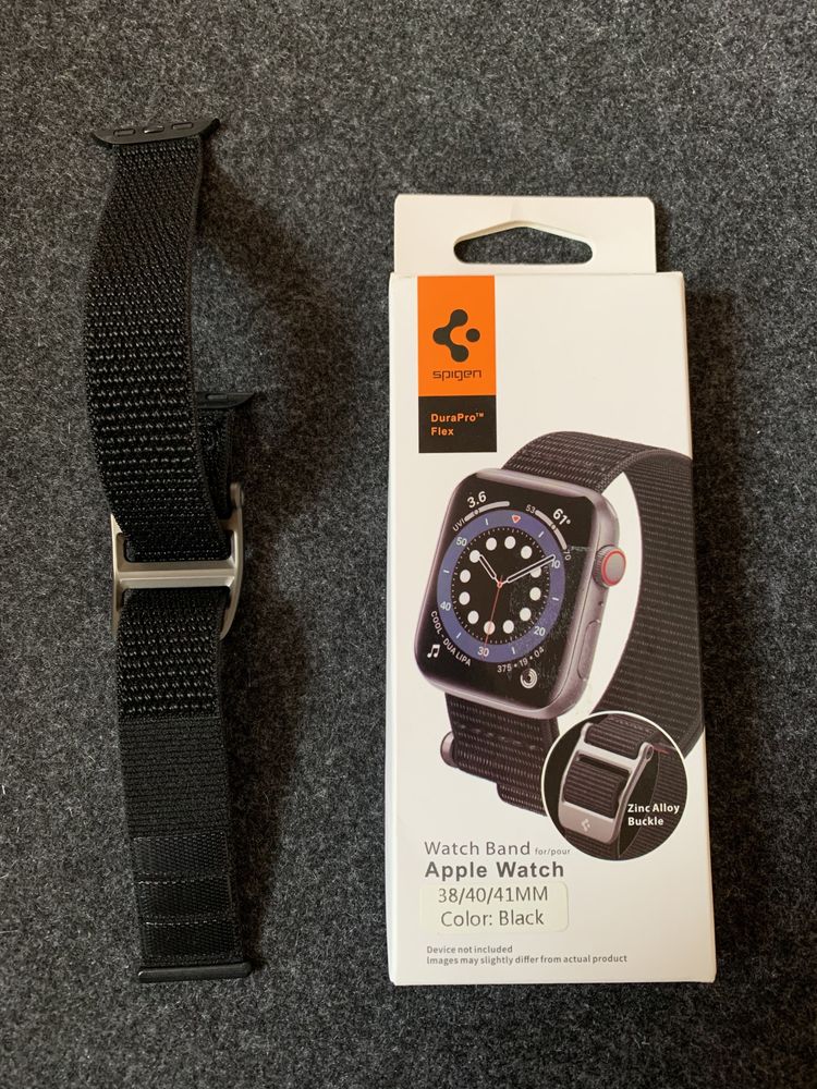 Ремешок Spigen Black Apple watch 38/40/41 Новий