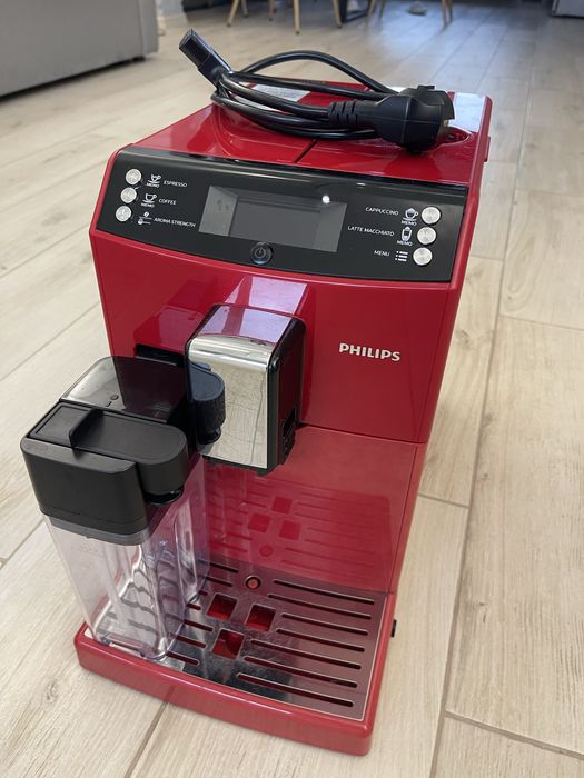 Продам кавомашину Philips EP 3363 червонa,
