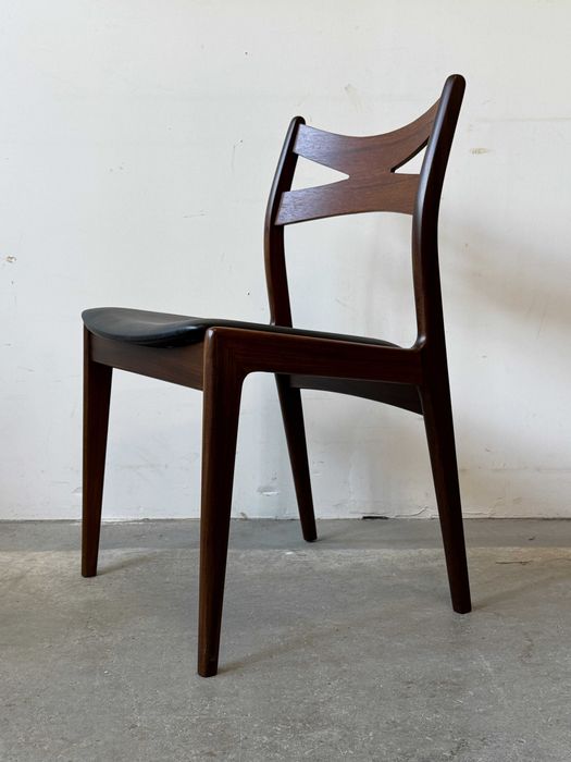 Krzesło tekowe, Dania lata 60/70, mid-c, vntg