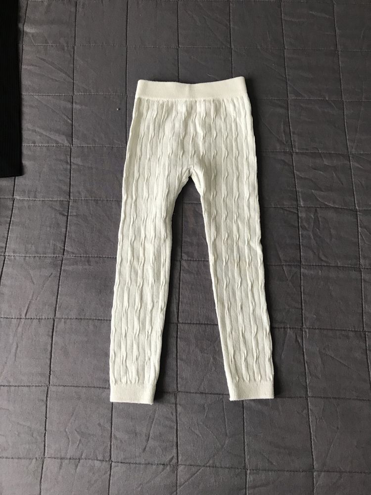 Leginsy i spodnie 110 dla dziewczynki minionki H&M serduszka