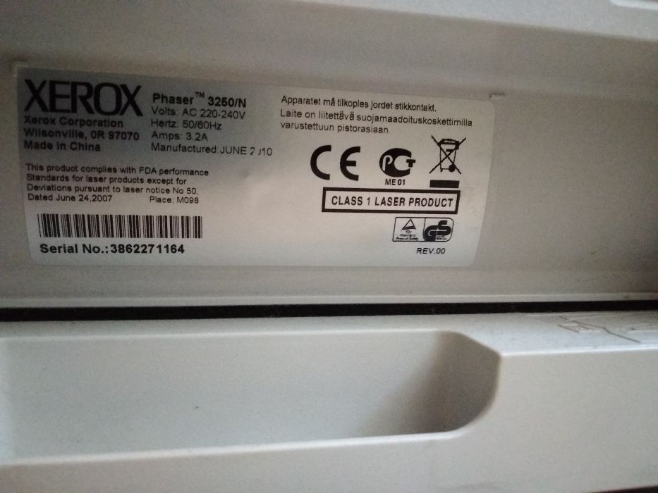 drukarka xerox phaser 3250 N