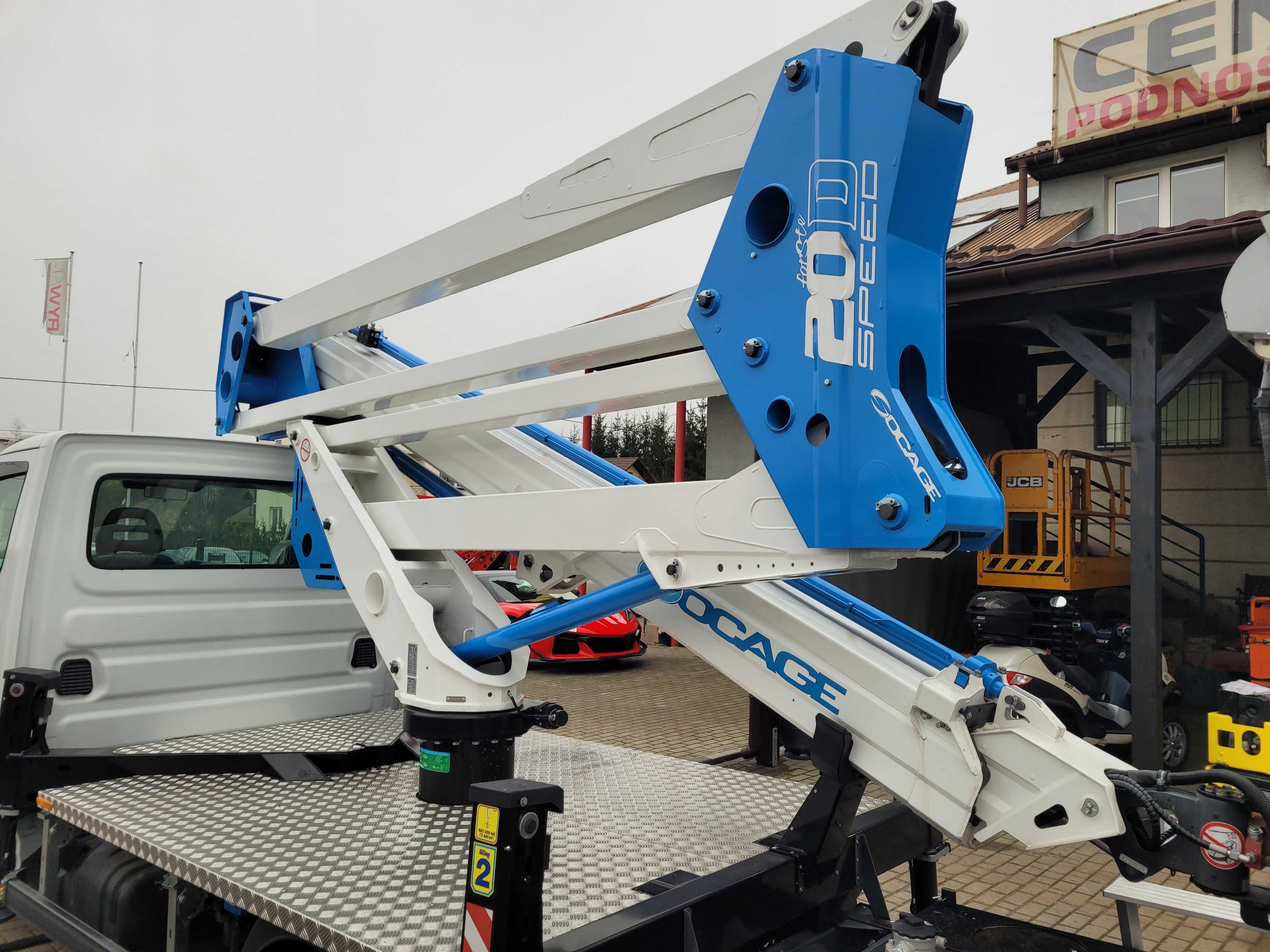Socage/FoRste/20D/2022r./zwyżka/przegubowy/podnośnik/iveco/koszowy