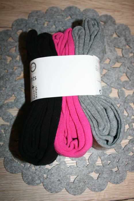 3-pak rajstop C&A roz. 134/140