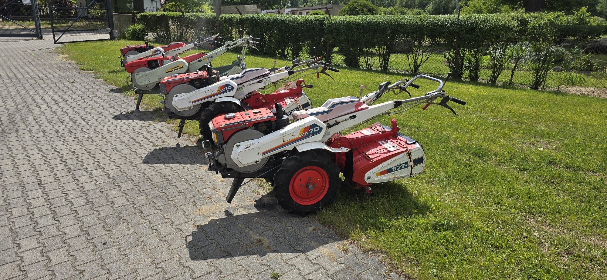Glebogryzarka Traktorek Yanmar Dzik Traktor diesel