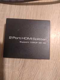 Spliter HDMI 4K na dwa hdmi