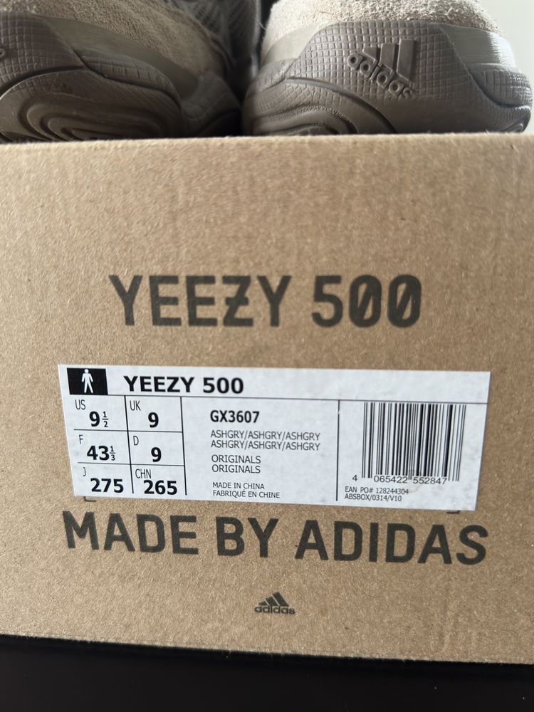 Adidas Yeezy 500 Ash grey