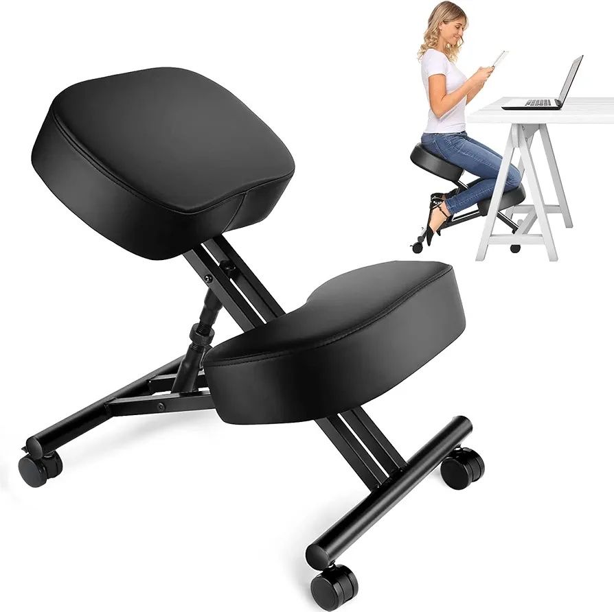 Krzesło ergonomiczne korygujące kleczące Himimi N346