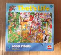 Puzzle That's Life Castelo 1000 Peças