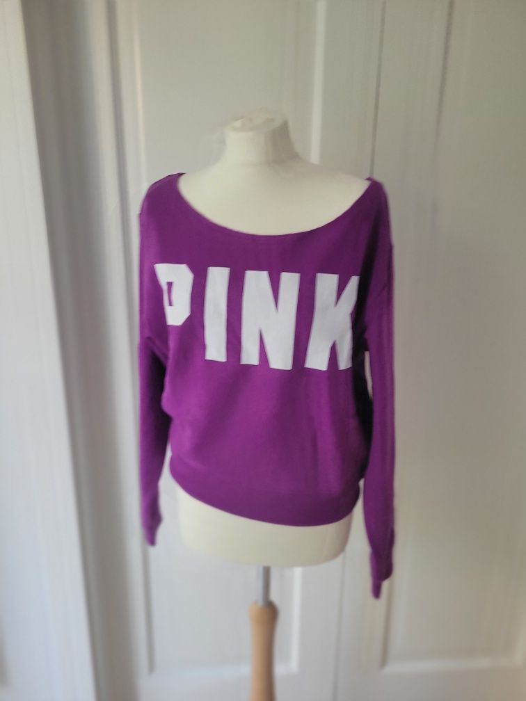 Victoria's secret bluza fuksja rozmiar L