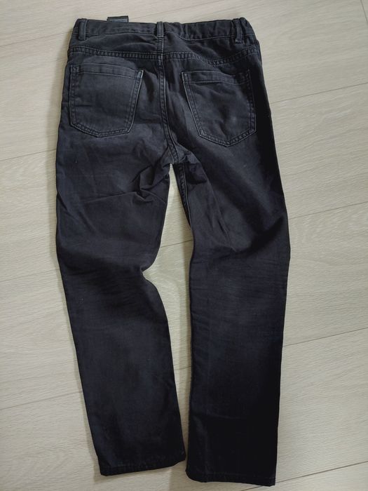 Spodnie czarne H&M rozm 128cm  7-8lat  komunia, chrzest, wesele