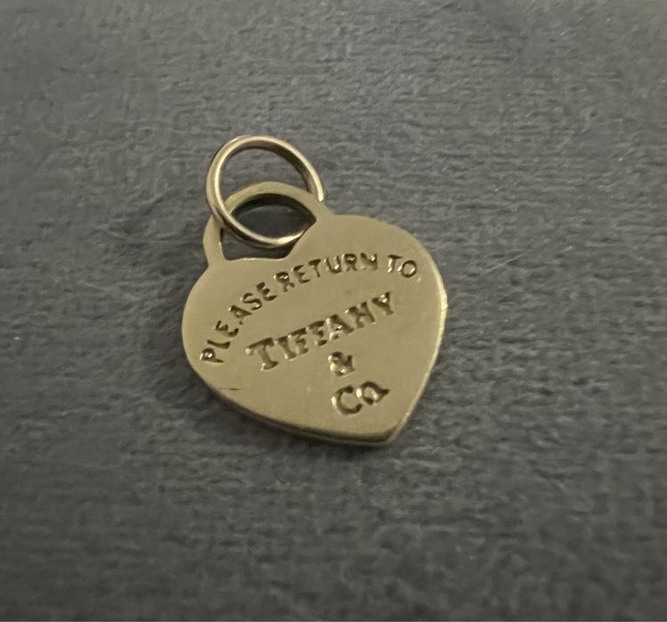 Złota zawieszka serce pr585