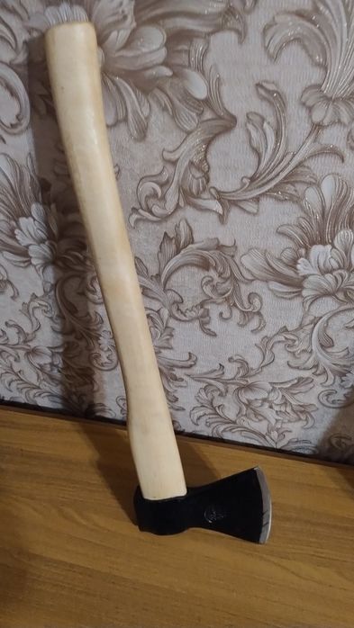 Кованый топор времён СССР, 1978 г.в.