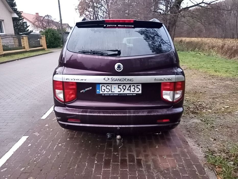 SsangYong Kyron , 2.0l , 140kM,skóra, maly przebieg! 4WD
