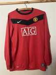 MANCHESTER UNITED 2009 - 2010 - Nike - długi rękaw - 158/170 - UNIKAT