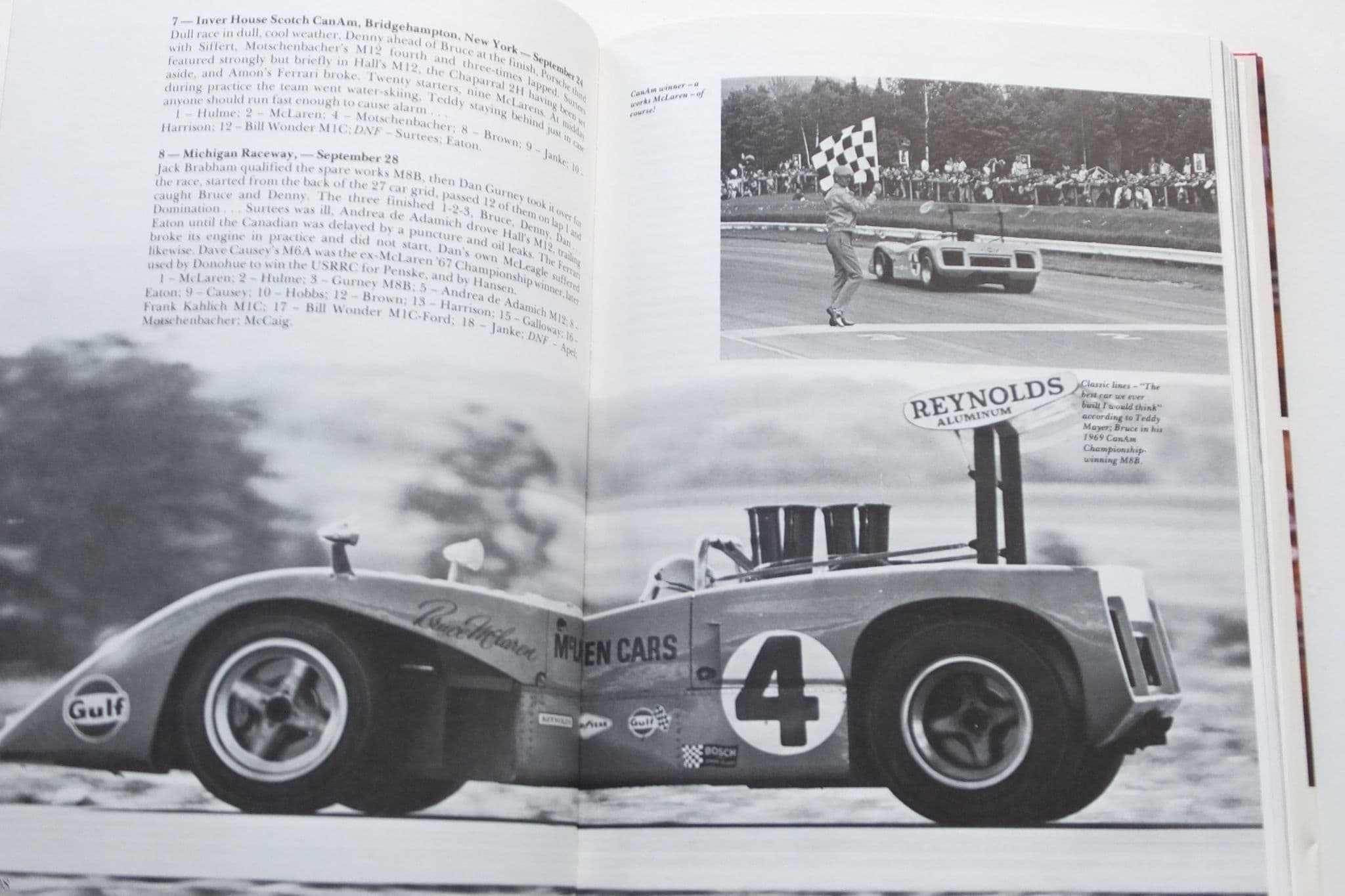 McLaren: The Grand Prix, CanAm, and Indy cars by Doug Nye