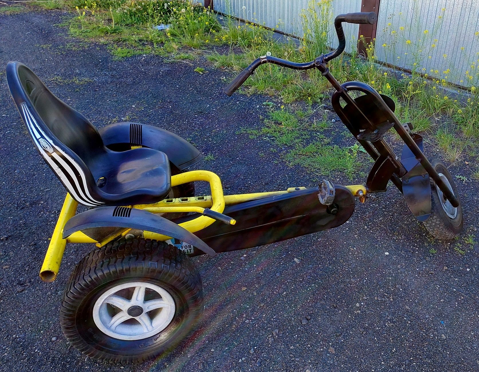 Gokart chopper na pedały