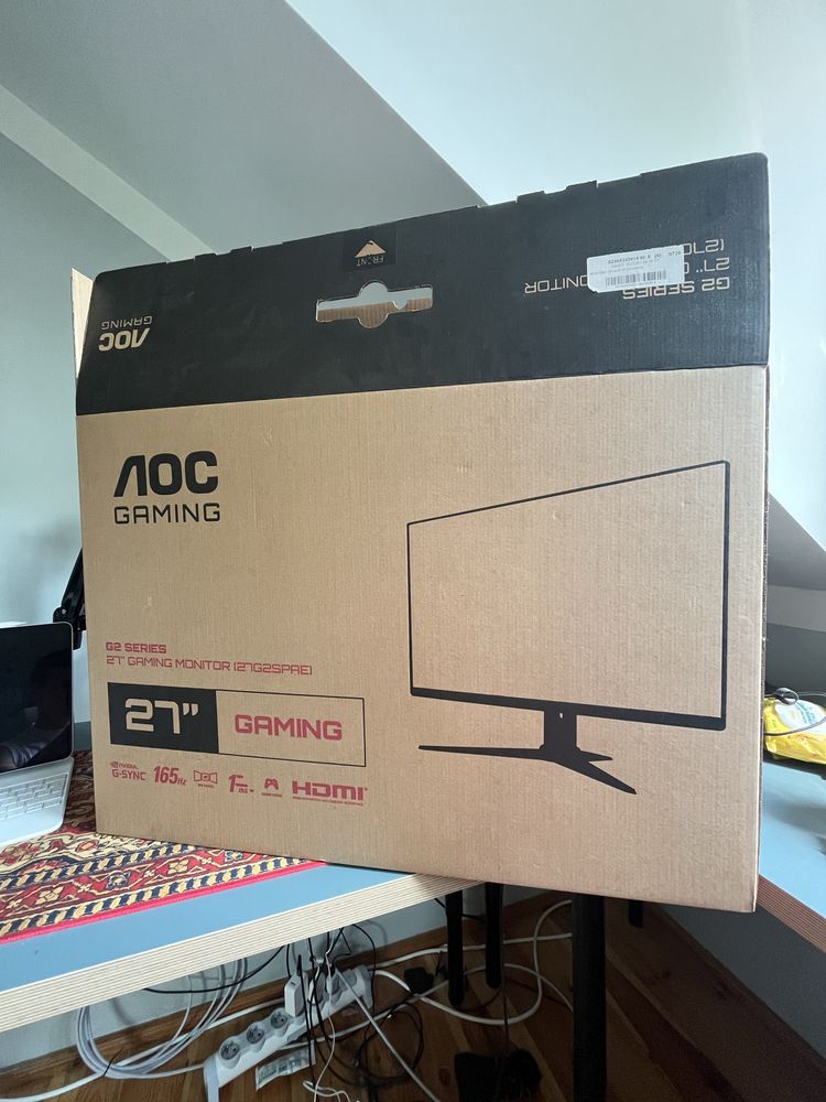 Monitor AOC 27 cali 165hz IPS