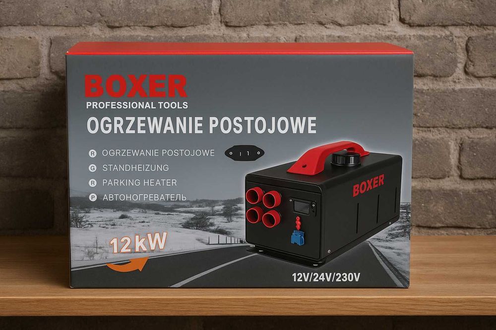 Nowa Nagrzewnica Webasto 12KW Diesel 230v Zestaw Postojowe Ogrzewanie