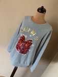 42 44 f&f christmas swieta sweter prezent gift cekiny dres +size xl