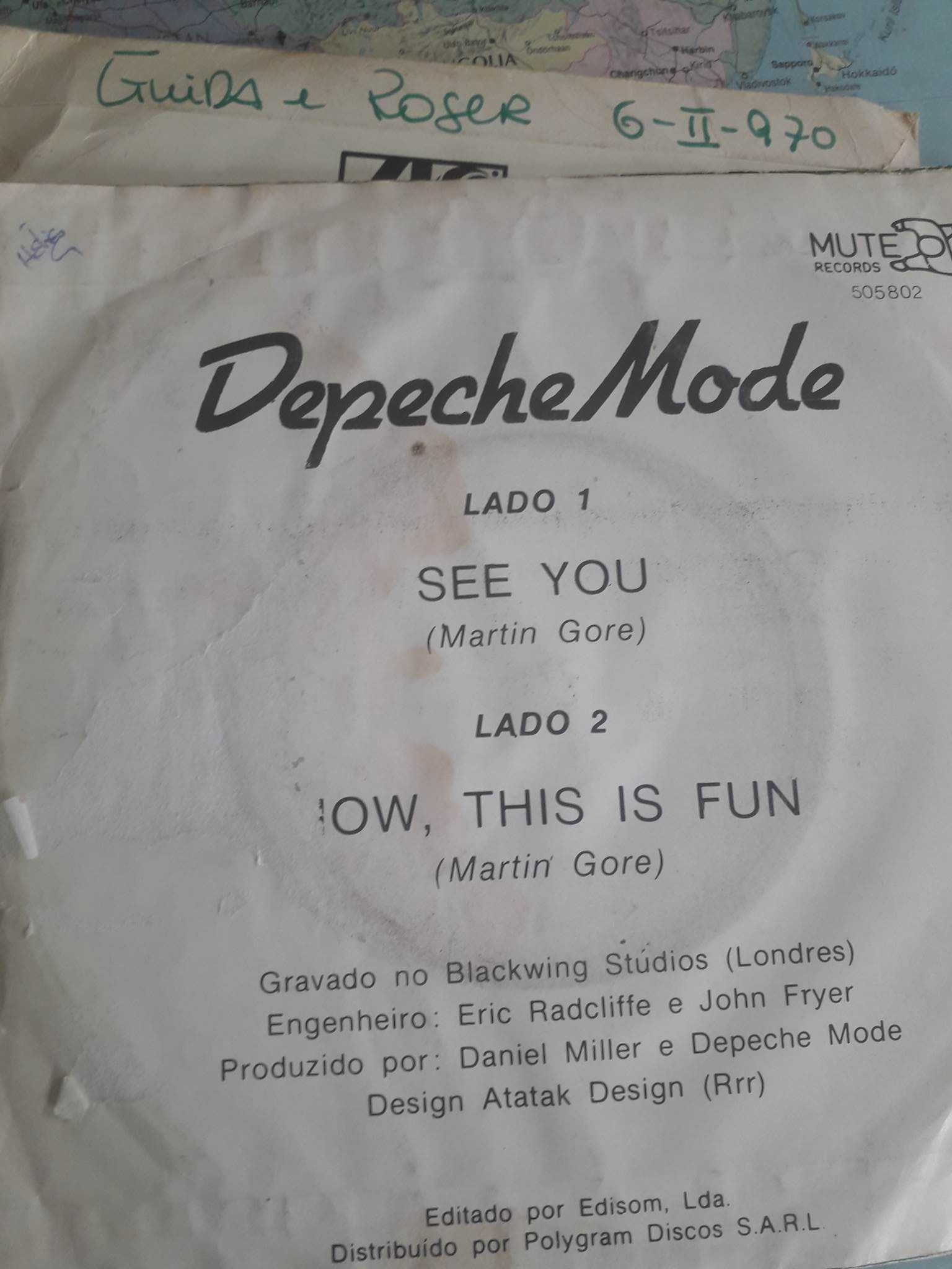 Vinil 45 RPM - Depeche Mode