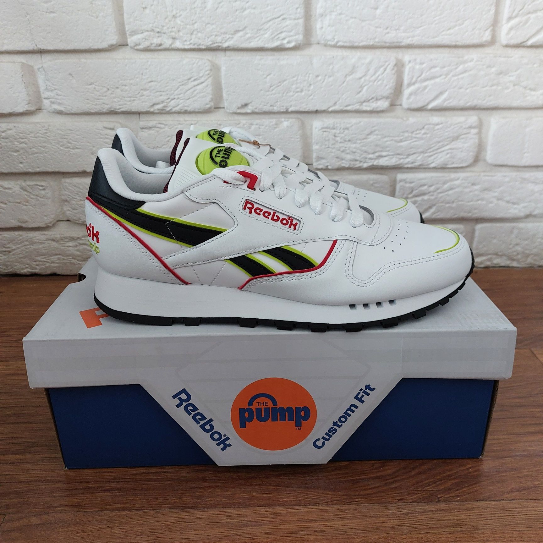 Buty reebok classic leather pump 40.5 unisex