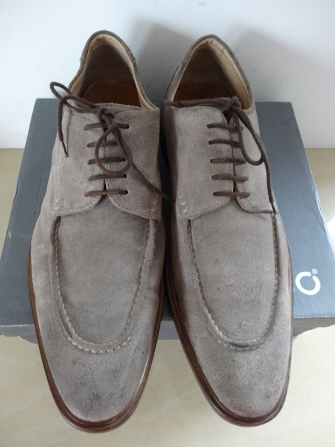 Buty Ecco roz. 45 SKÓRA Półbuty Pantofle