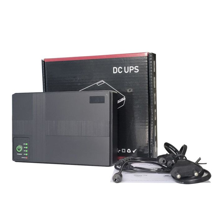 Міні упс ДБЖ (павербанк),безперебійне живлення роутера 10400mah