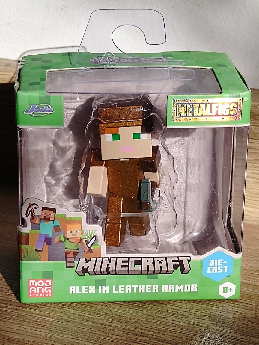 Minecraft/Figurka 5,5 cm/Metalfigs/Jada/Alex in The Leather Armor