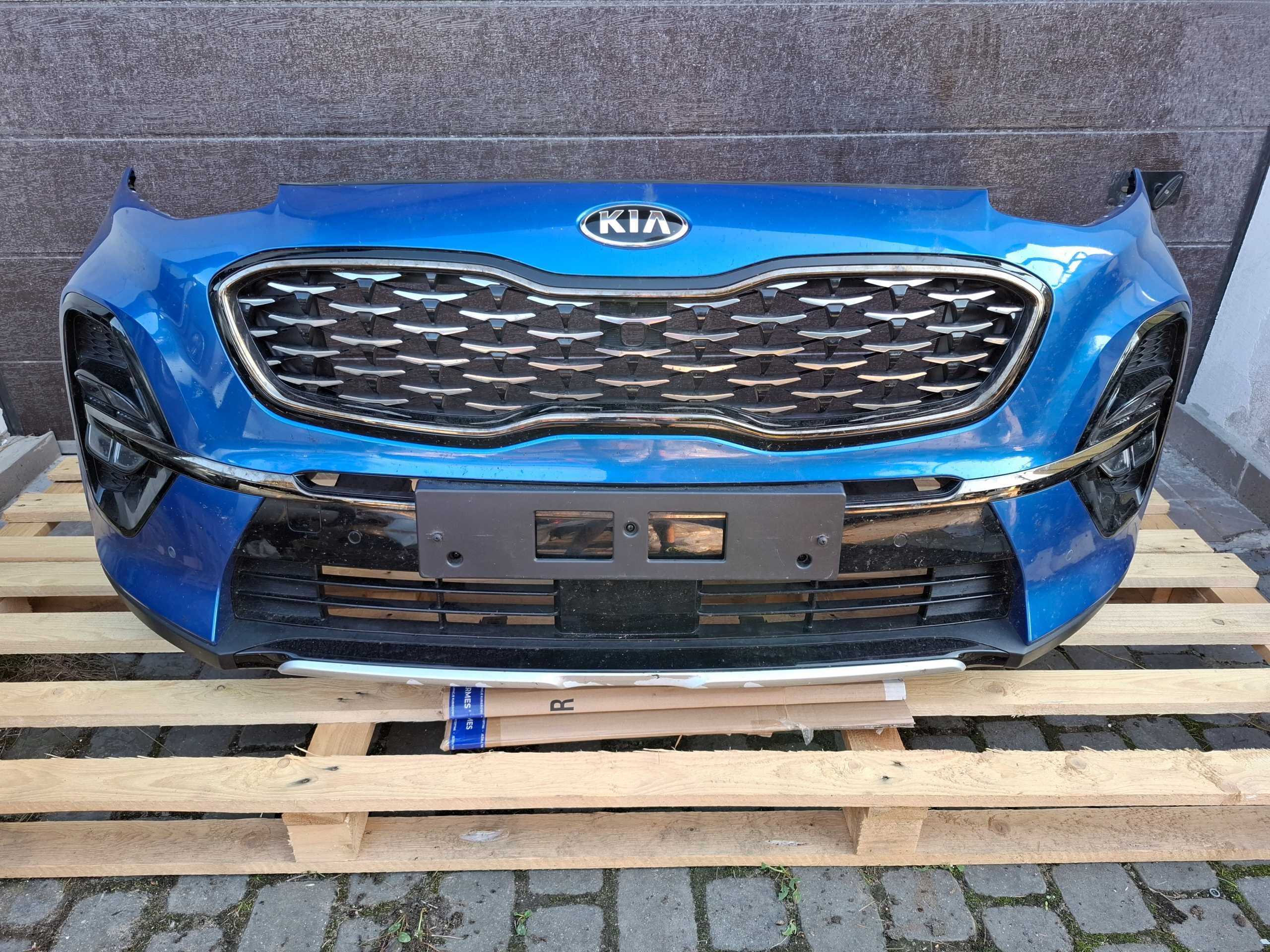 Kia Spotage IV Бампер передний  Разборка шрот бу оригинал