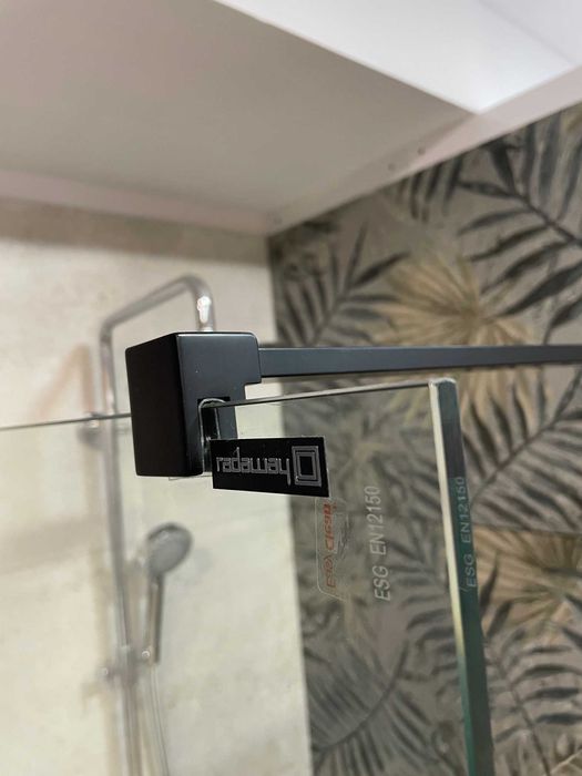 Szyba walk-in Modo new 100cm czarna