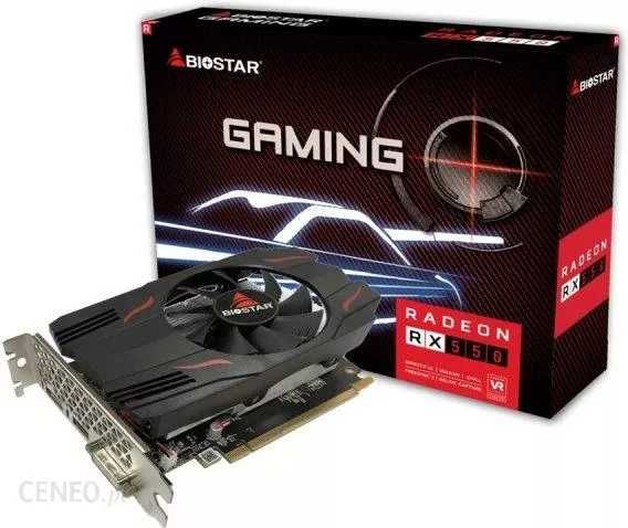 sprzedam Biostar Radeon RX 550 2GB DDR5 gwarancja