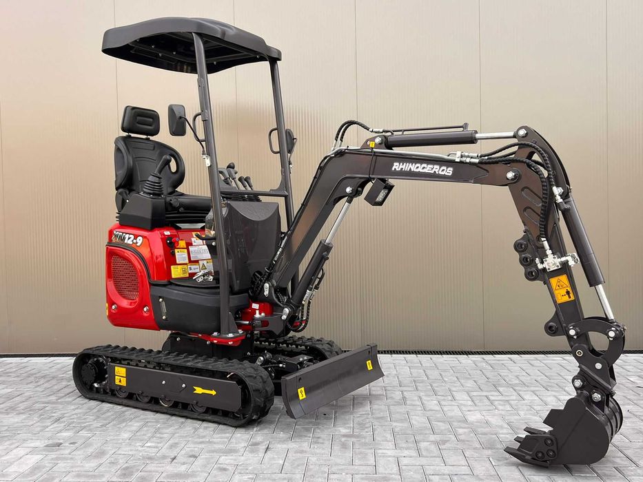 MINI GIRATORIA XN12.9 RHINOCEROS 1200KG Motor Kubota