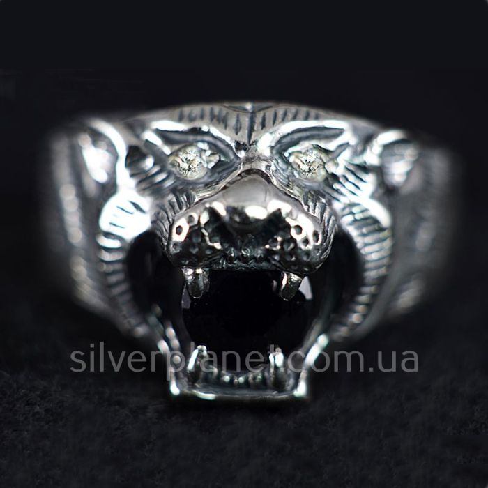 Серебряная печатка. Серебро 925° Чоловічий перстень, кільце срібло