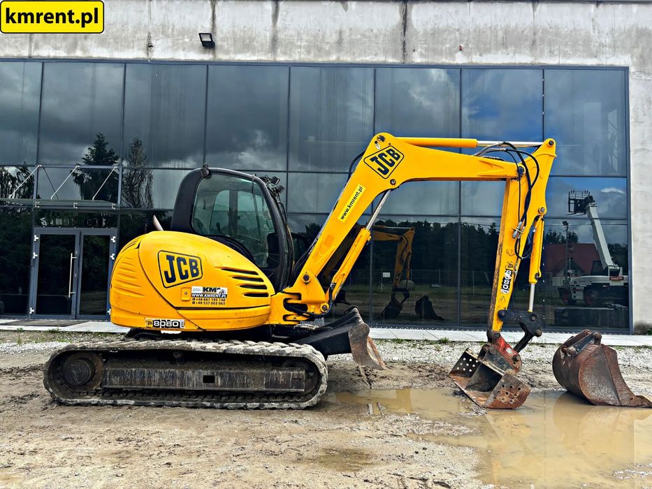 JCB 8080 MINI-KOPARKA 2005R. MTH: 3253! | 8085 85 YANMAR VIO KUBOTA KX MECALAC 8MCR