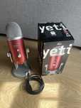 Milrofon BLUE Yeti usb (czerwony)