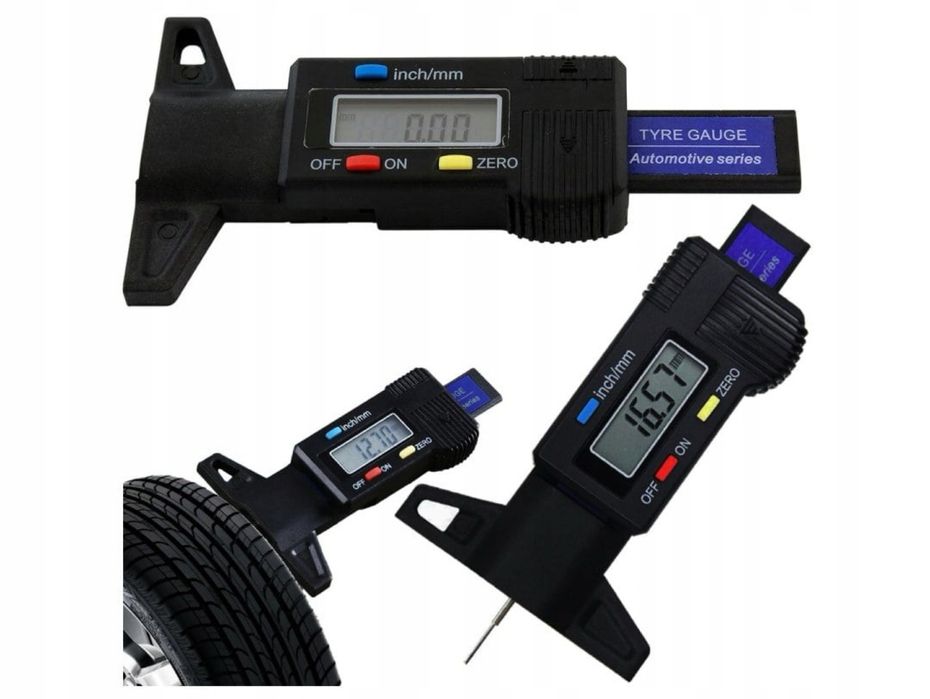 Miernik głębokości bieżnika