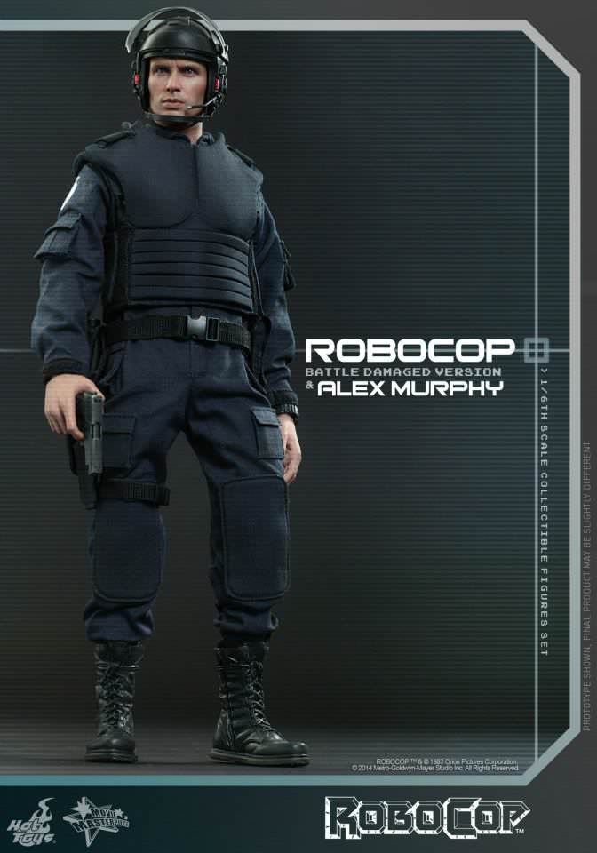 Фигурка 1/6 hot toys mms 266 ROBOCOP BD VERSION & ALEX MURPHY