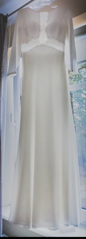 Suknia ślubna z koronka Anna Kara r 36/38