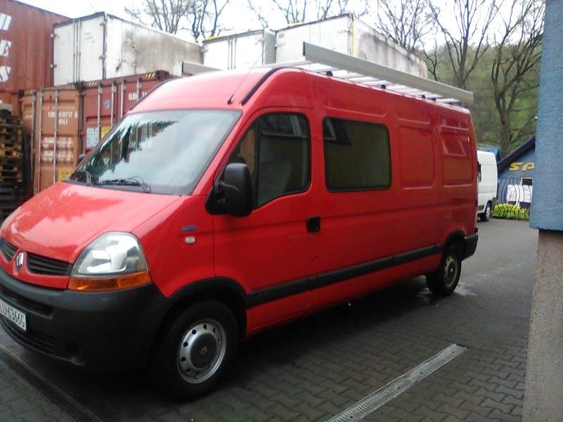 Renault Master brygadówka doka osobowy 9 brygadowy osób osp max 6 os
