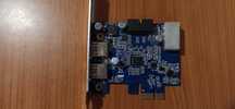 Mini PCI-E para USB 3.0 (2 externas e um interno)