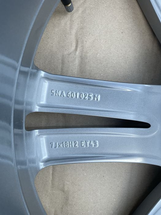 Диски VW Tiguan R18 модель Sebring galvanograu metallic OR