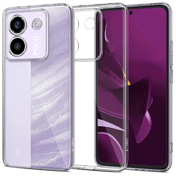 Etui Tech-Protect FlexAir na Xiaomi Poco M7 Pro 5G - przezroczyste