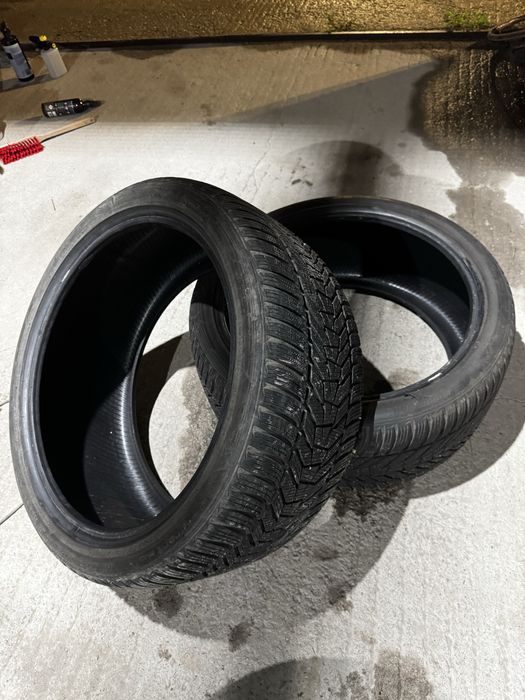 Sprzedam dwie opony Zimowe Hankook 295/35r21 stan dobry