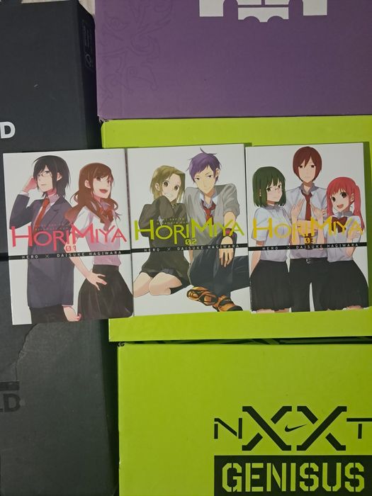 Manga horimiya tomy 1-3