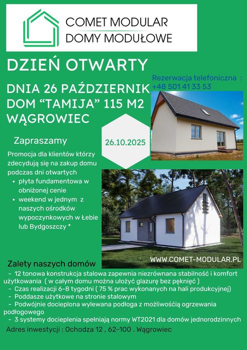 Dom 115 m2 . Dzień otwarty